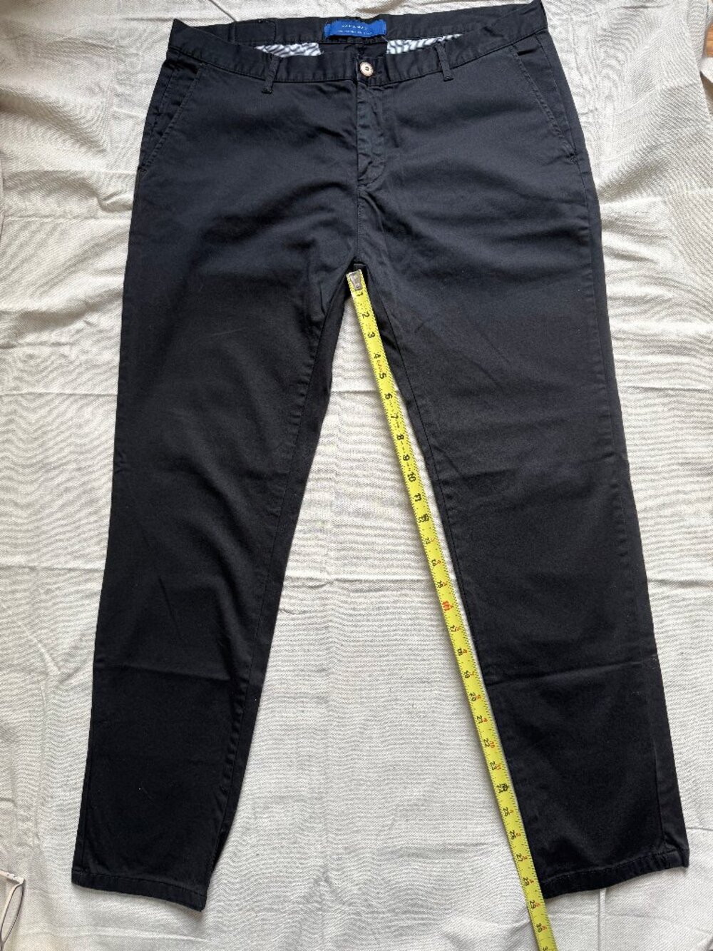 Zara Man Slim Fit Casual Chinos Black - Excellent Condition